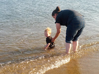 Duncan at the Beach