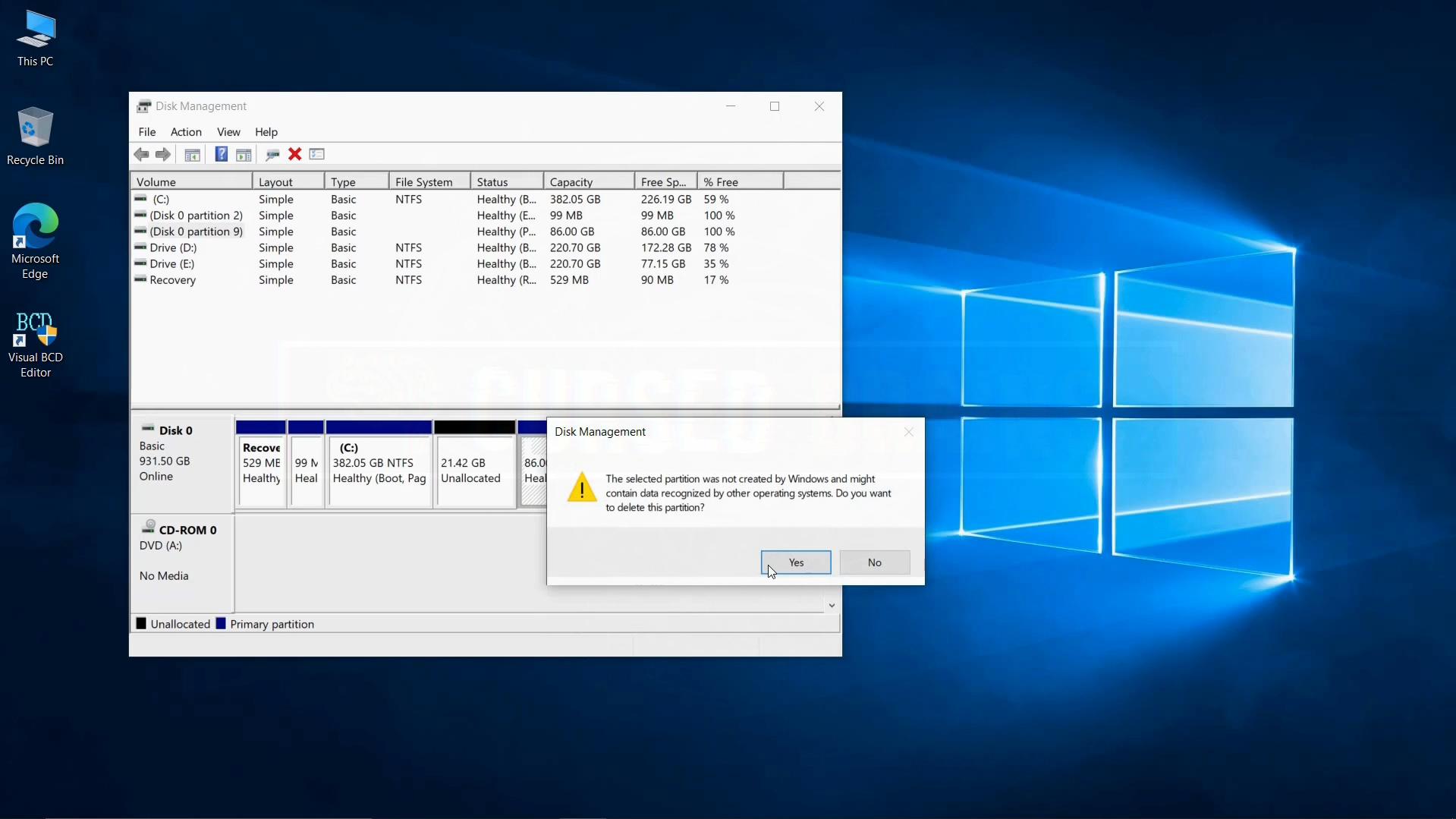 Delete Ubuntu Grub Boot Loader Visual BCD How to Uninstall Ubuntu | Cursed Brains Delete Ubuntu Grub Boot Loader Visual BCD How to Uninstall Ubuntu