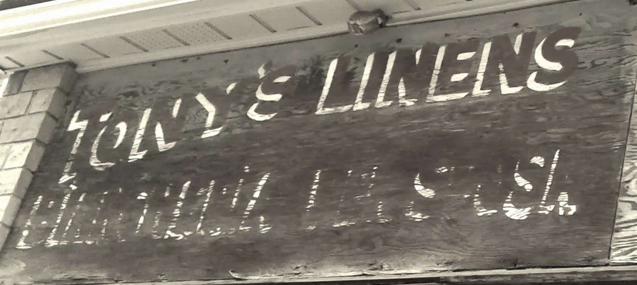 Toronto things Toronto Signs Tony's Linens