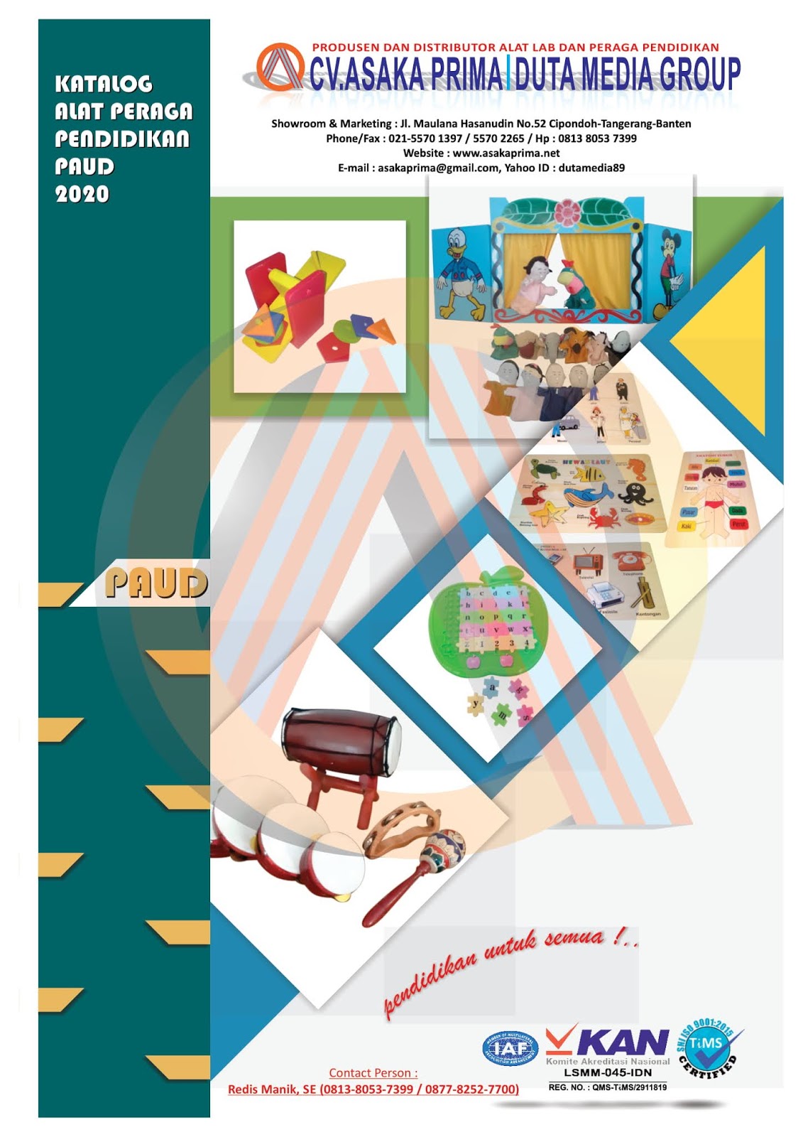 LIHAT KOLEKSI APE BOP DAK PAUD 2020/2021 PRODUKSI APE