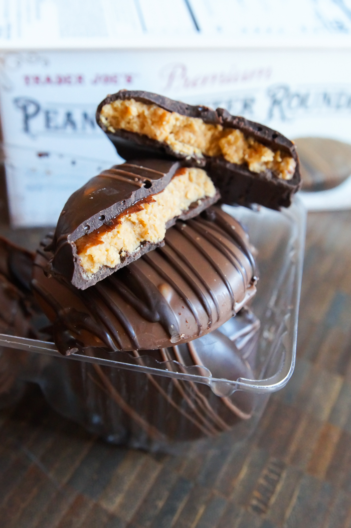 Sweet on Trader Joe's Sunday Peanut Butter Roundels Bake at 350°