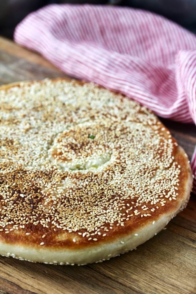 Sesame Scallion Bread Karen's Kitchen Stories