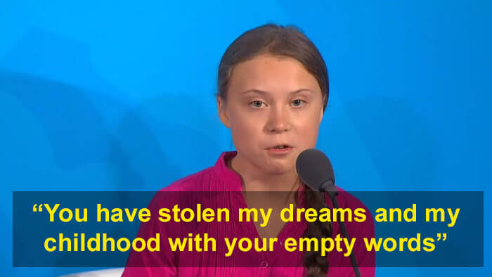 Greta Thunberg’s Thought-Provoking Speech At The UN Climate Summit Is Going Viral Greta Thunberg’s Thought-Provoking Speech At The UN Climate Summit Is Going Viral