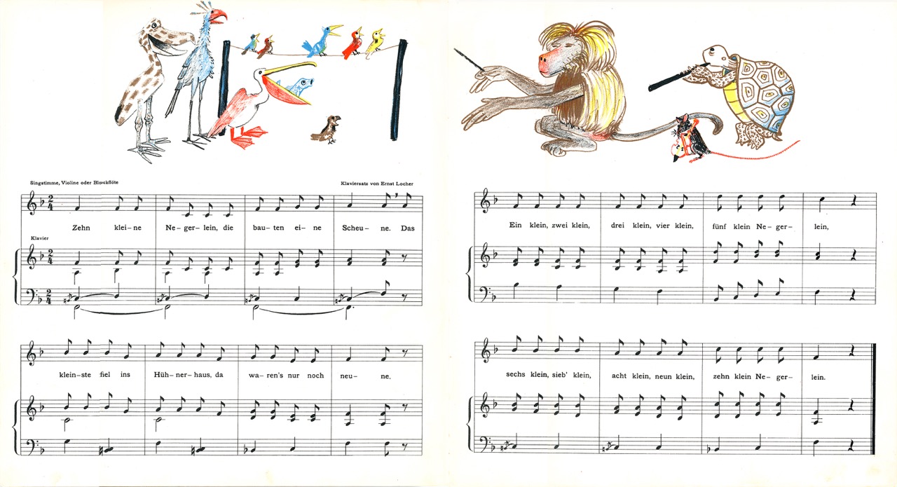 Zehn Kleine Neggerlein Song Text Christoph Roos: Heiri Strub - Zehn kleine Negerlein Teil 1