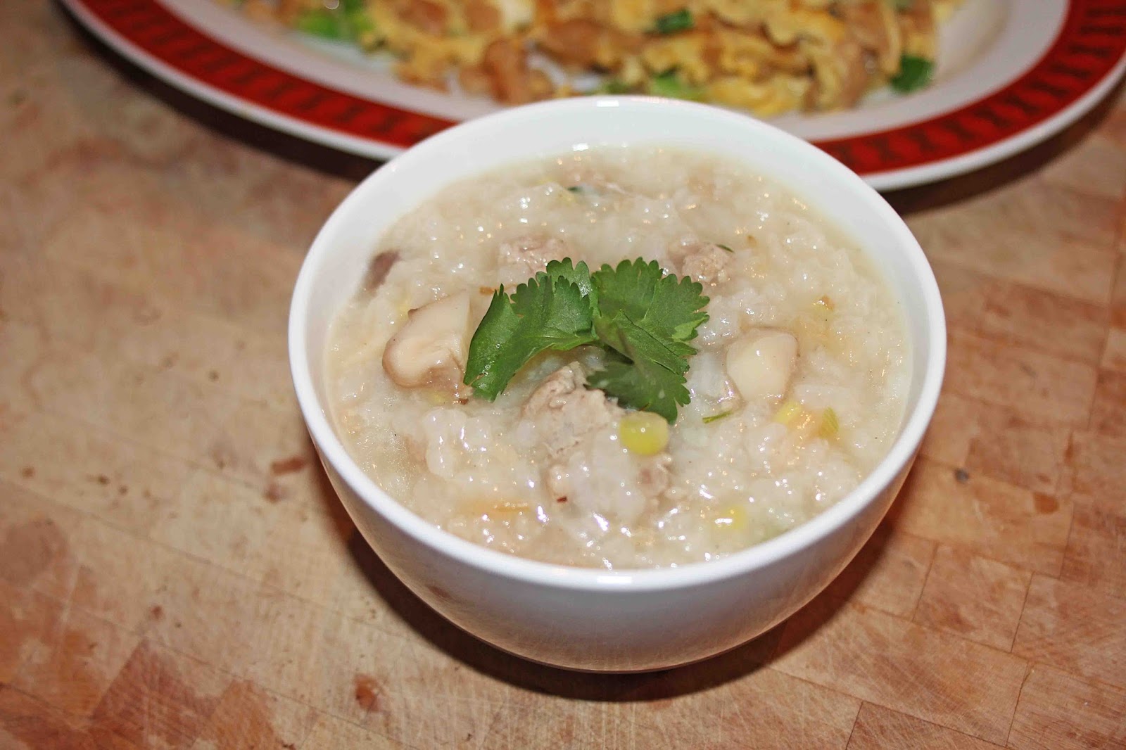 The Grub Files Cooking with Camissonia Savory Taiwanese Congee/Rice