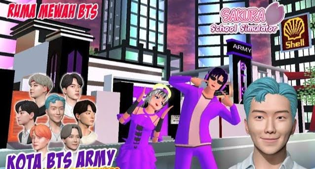 Kumpulan ID Kota BTS Sakura School Simulator Terbaru