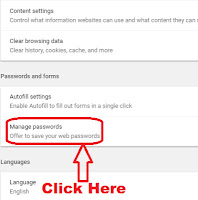 how to erase saved passwords google chrome