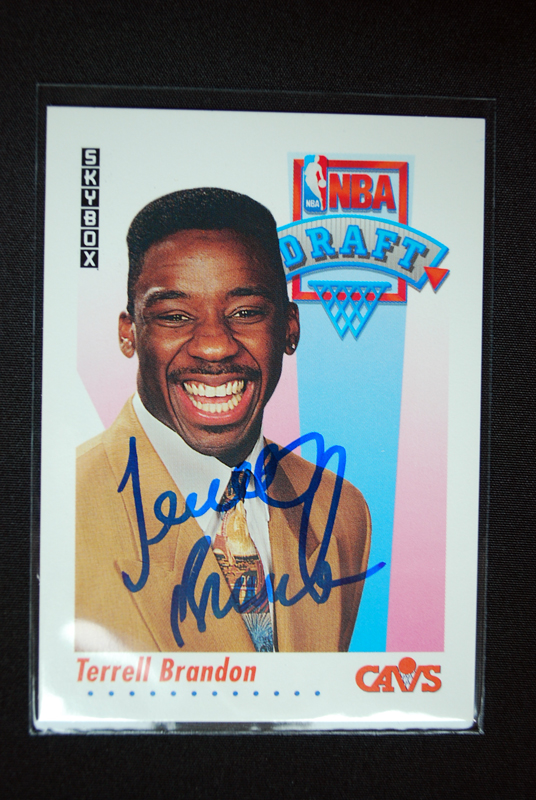 Mark's TTM Autograph Collection: Terrell Brandon