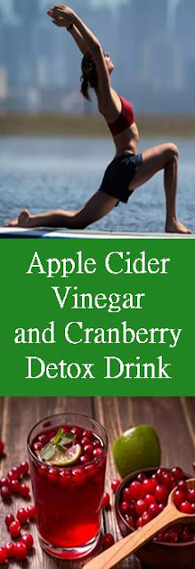 Apple Cider Vinegar and Cranberry Detox Drink