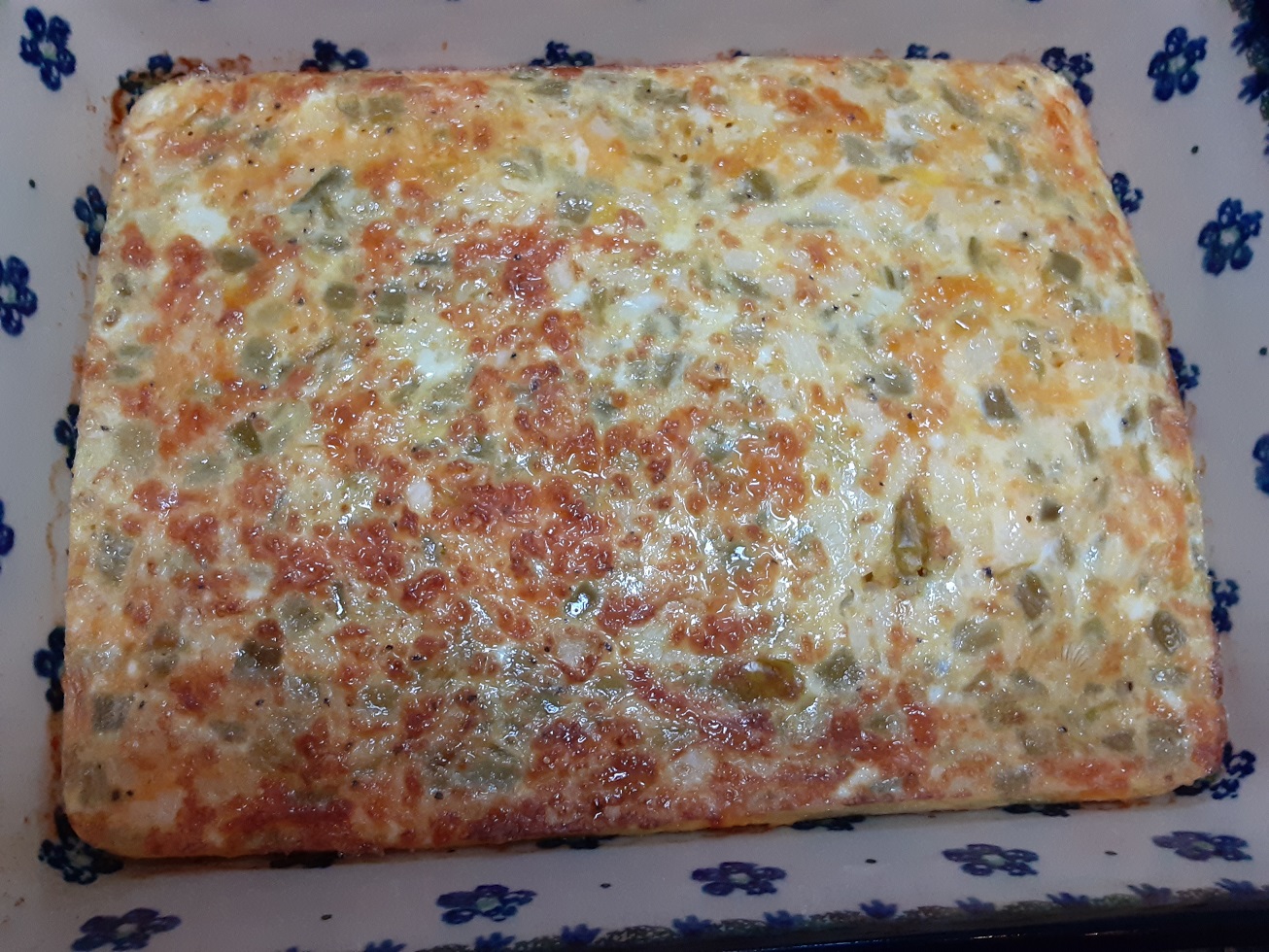 Green Chile Cheddar Egg Bake Big Dude's Eclectic Ramblings