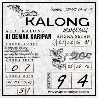 Syair Hk 4 Oktober 2019 Prediksi Hk 4 Oktober 2019