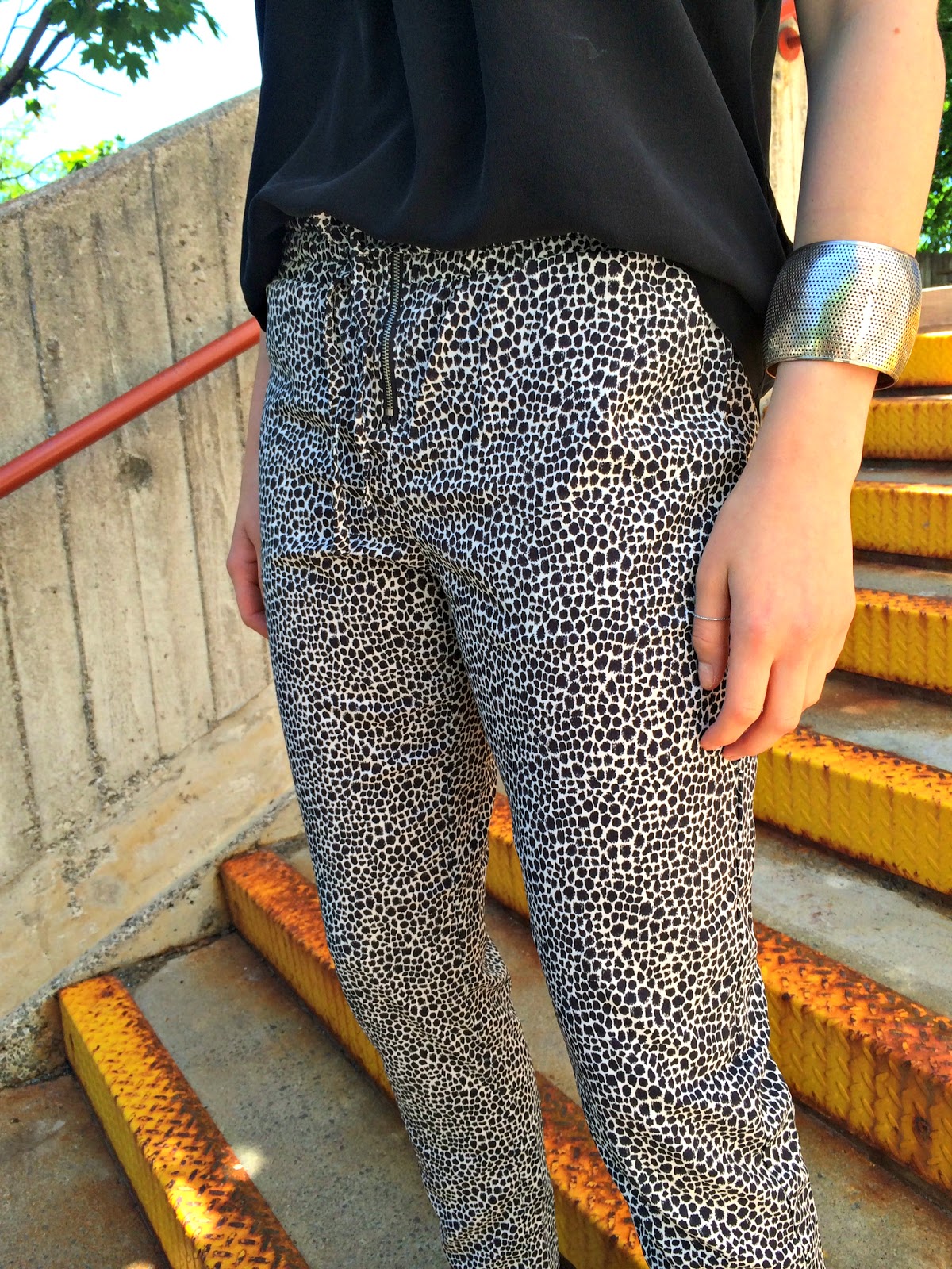 Weekend Wear Geo Print Pants  Curves and Confidence