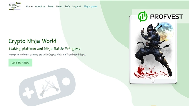Crypto Ninja World: обзор и отзывы о cryptoninja.ninja (проект платит) Crypto Ninja World обзор и отзывы проекта