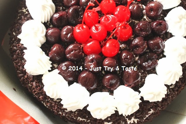  Black  Forest  Cake Versi Kukus Kue  untuk Ultah Kirana 
