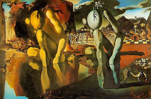 Metamorphosis of Narcissus. Salvador Dalí