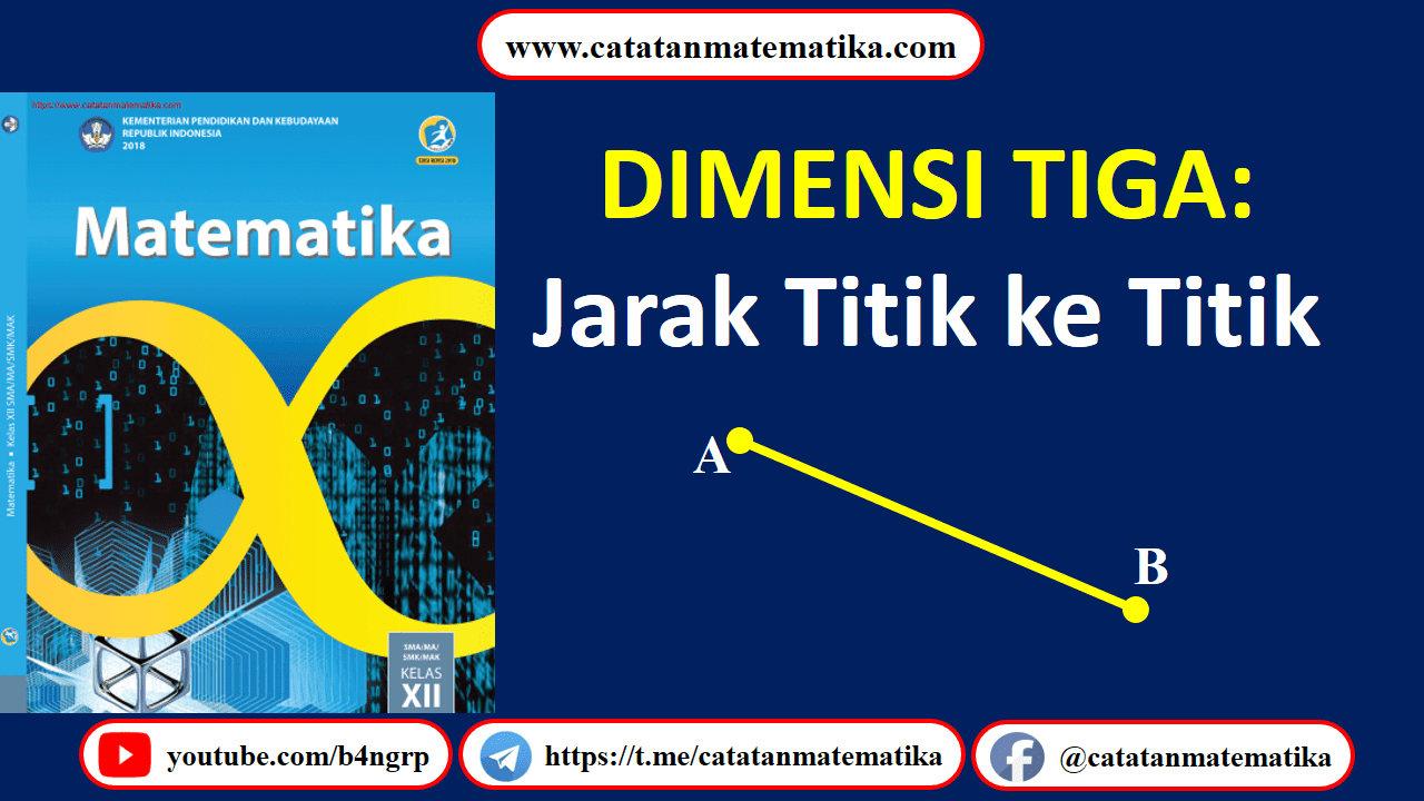 Dimensi Tiga Jarak Titik ke Titik Dimensi Tiga Jarak Titik ke Titik