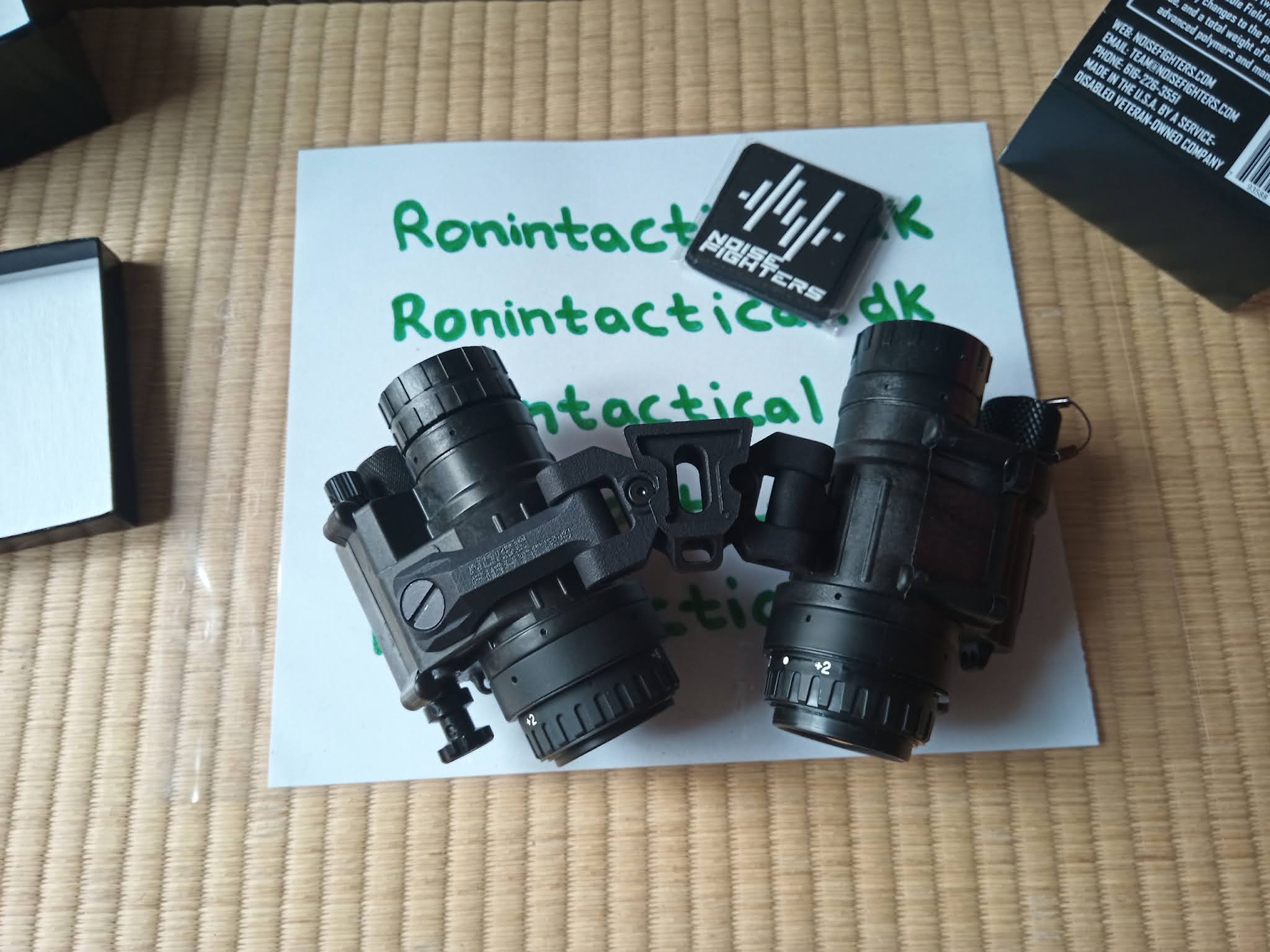 Ronin Tactical's New Site PANOBRIDGE MK2 Dual ANPVS14 Night Vision