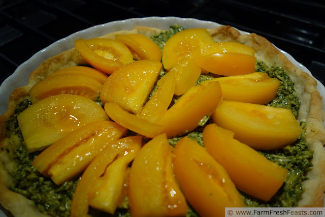 http://www.farmfreshfeasts.com/2013/07/green-and-gold-basil-tomato-tart.html