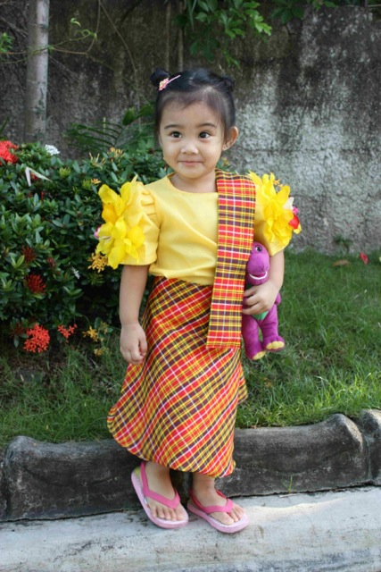 filipiniana costume for linggo ng wika