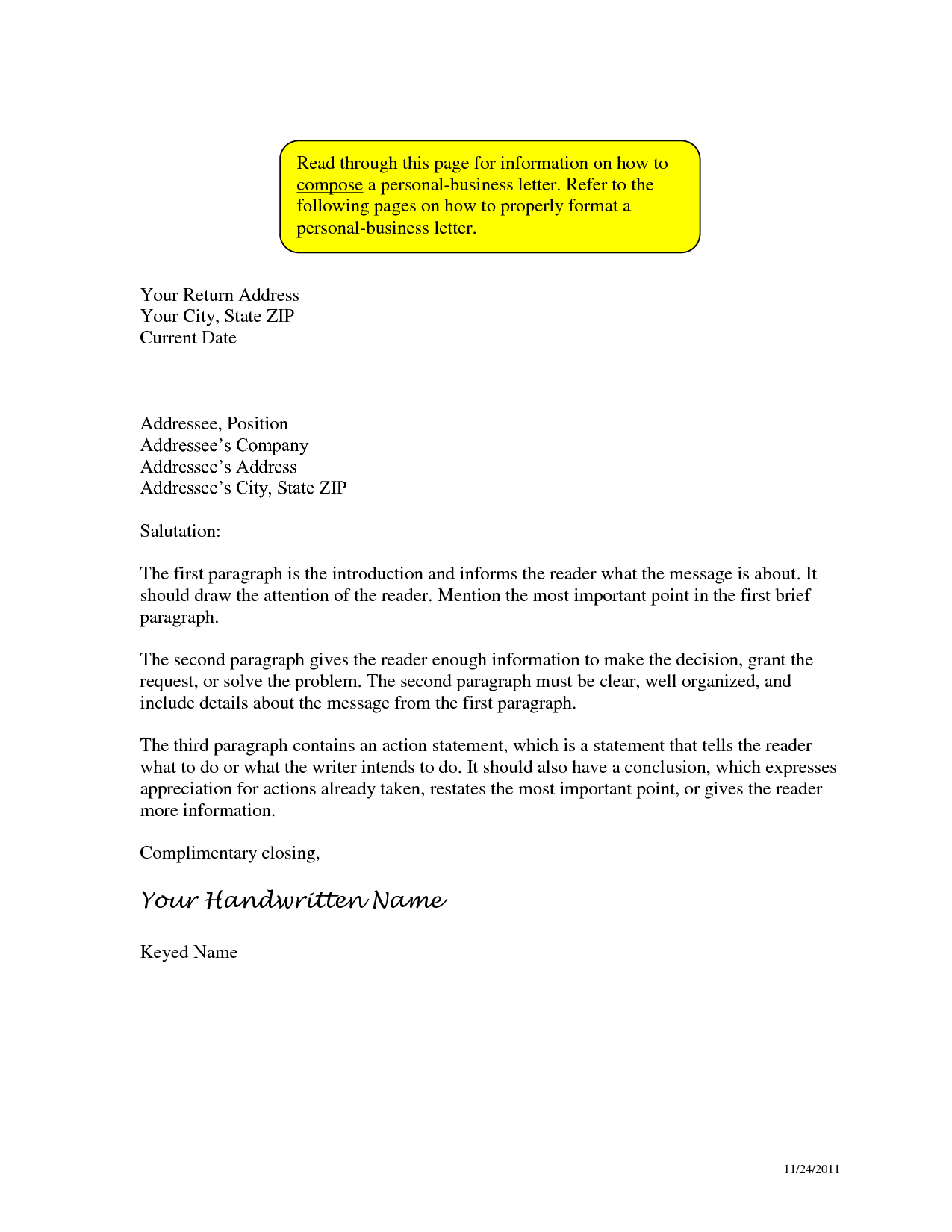 Business Letter Format To Two Recipients Birthday Business Letter Format To Two