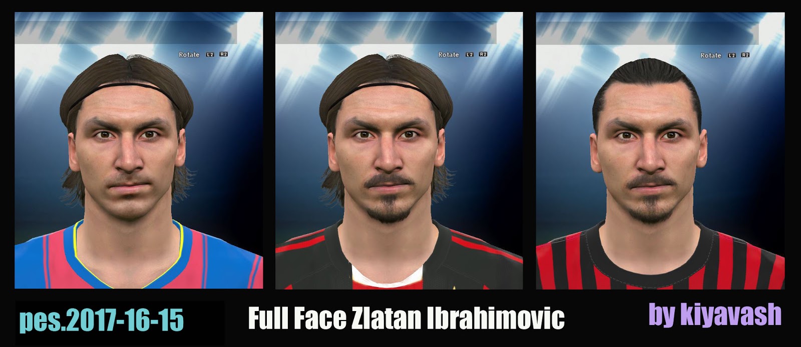 Pes 2017 Ibrahimovic Face By Kiyavash