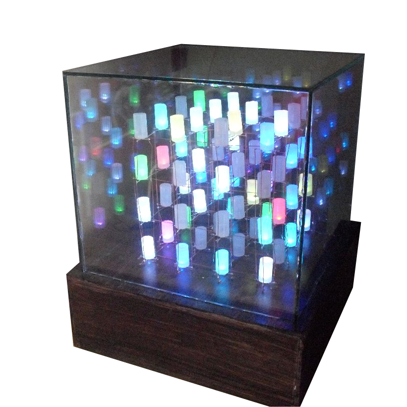 WPQREK Things that I made! RGB 4x4x4 LED Cube.
