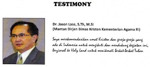 TESTIMONY - DR. JASON LASE, S.Th, M.Si