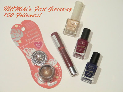 MCMiki's First Giveaway! 100 Followers!
