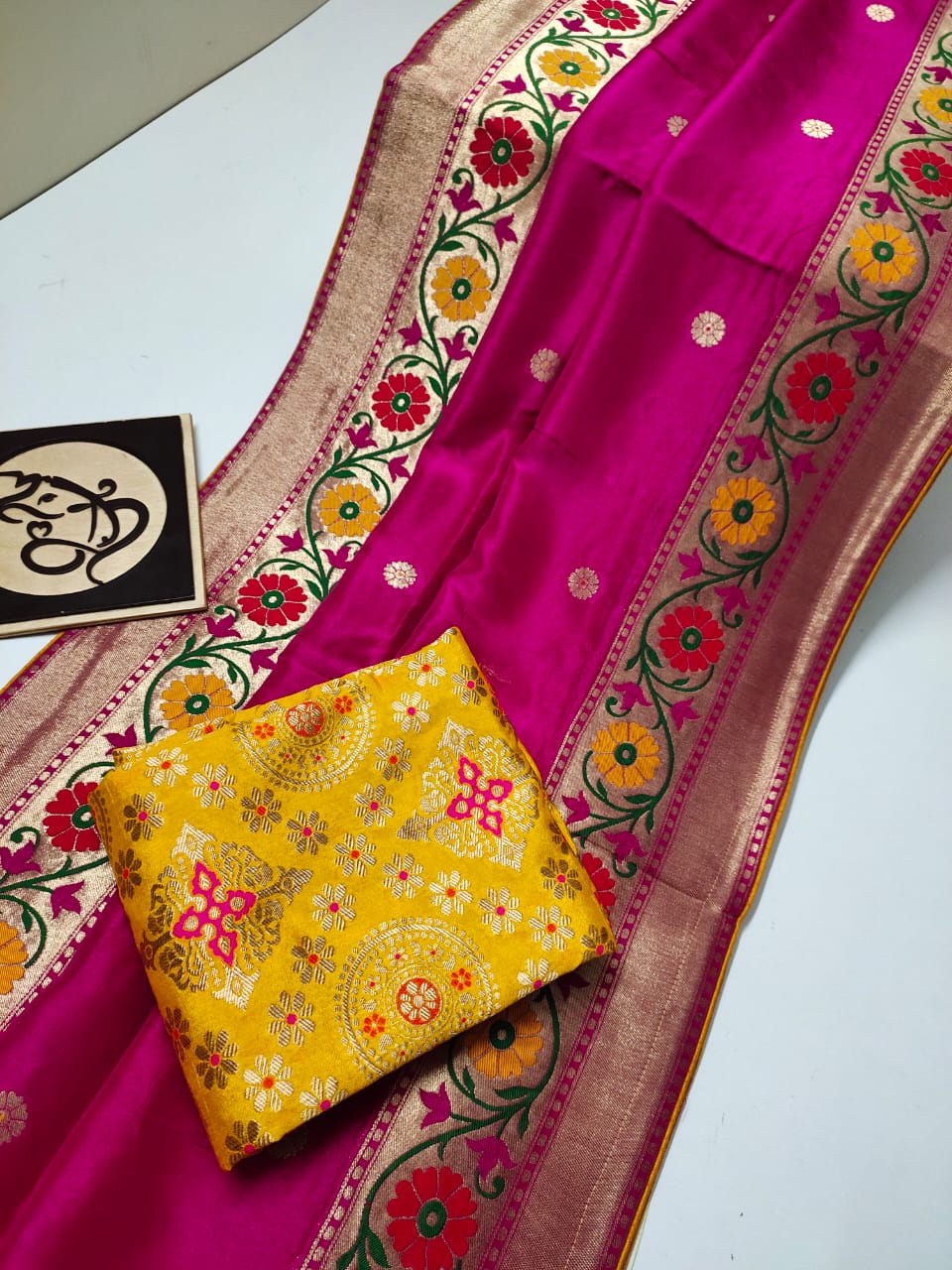 Banaras moonga silk pythani sarees | saris | sadi | sadee