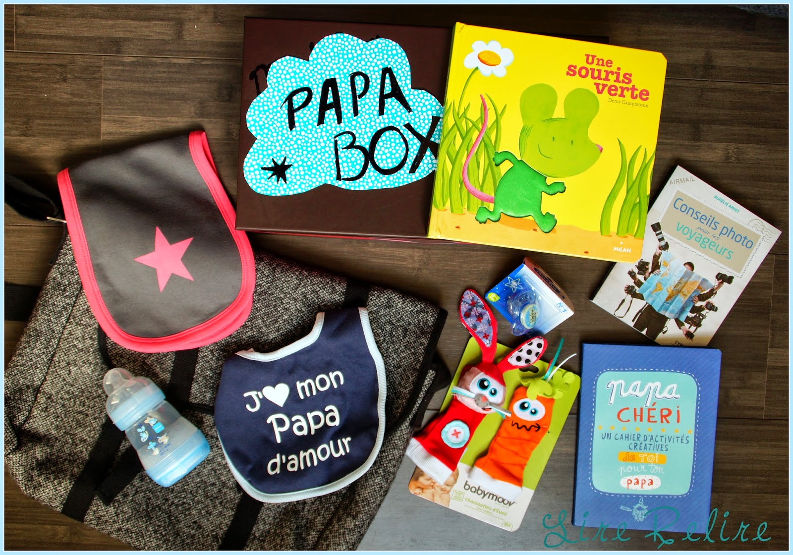 Lire, relire, ne pas lire...: ☆ Une Papa box