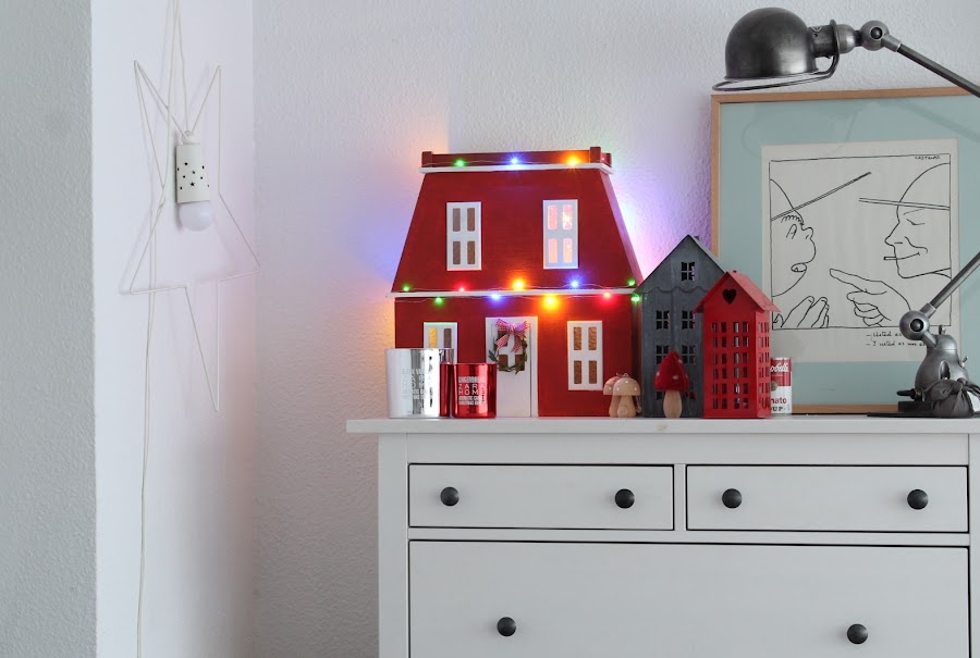casitas de navidad estilo nórdico diy