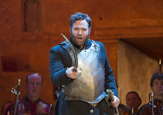 Bryan Hymel in Les Troyens at the Royal Opera House (Photo: Bill Cooper / Royal Opera House)