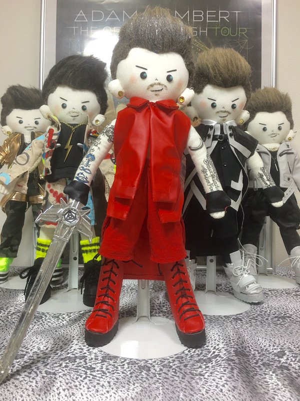 Awesome Adam Lambert TOH Tour Doll Collections By kardam! | Adam Lambert 24/7 News