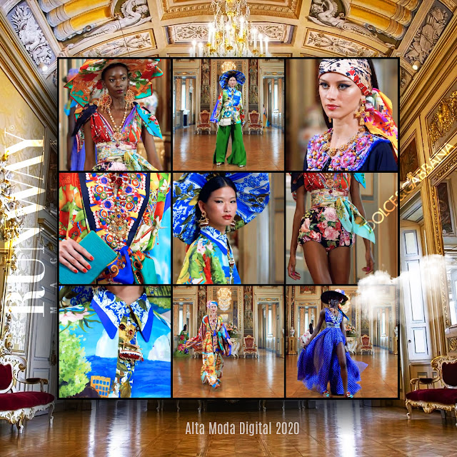 Dolce Gabbana Alta Moda 2020 Digital - Autunno-Inverno 2020-2021 di RUNWAY MAGAZINE