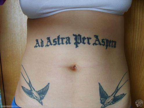 Latin Phrases Tattoos