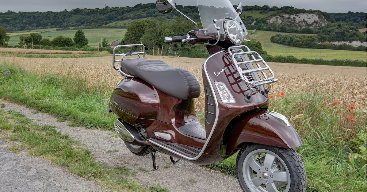 Задний кофр Vespa GTS комплектация