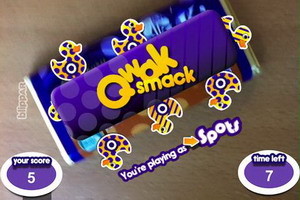 blippar turns Cadbury chocolate bars into AR game