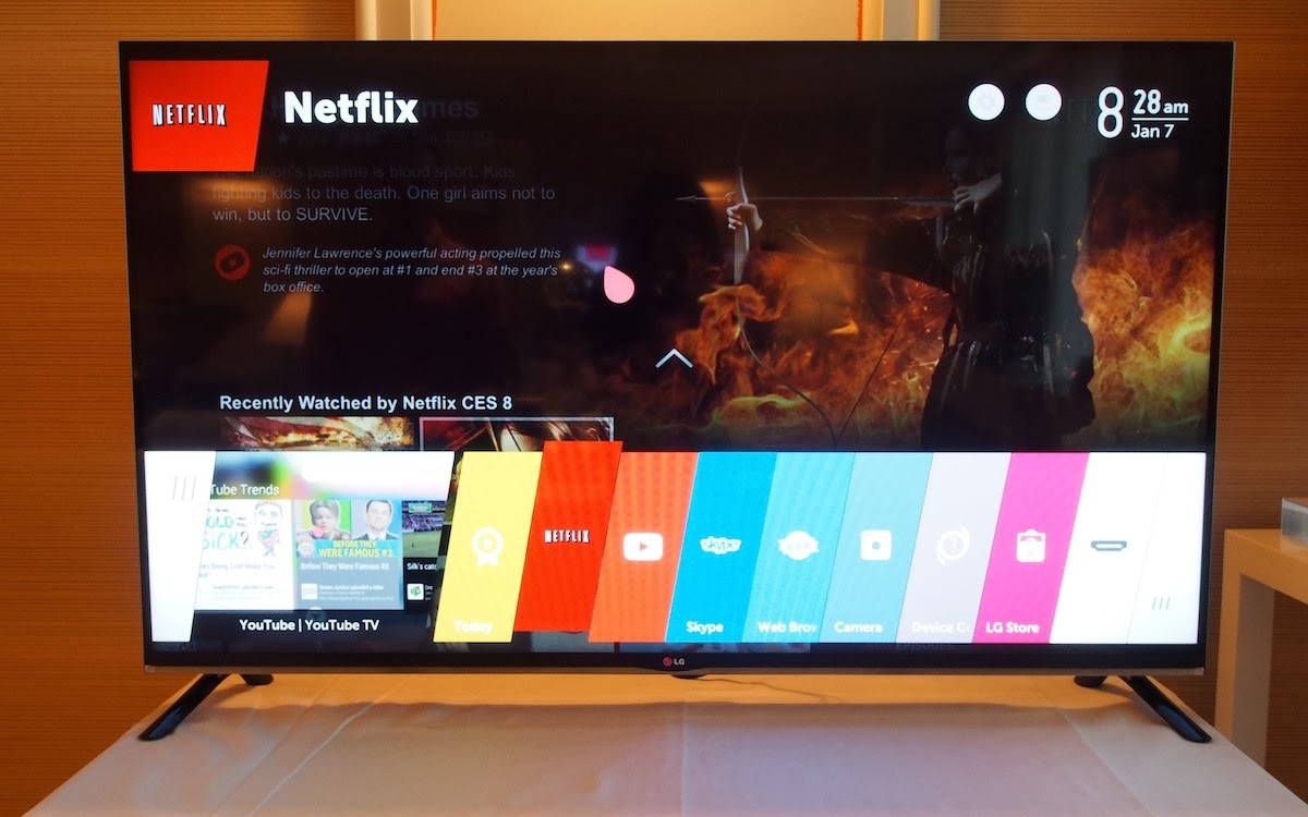 Worldwide Tech & Science LG OS Smart TV unveiled in Russia