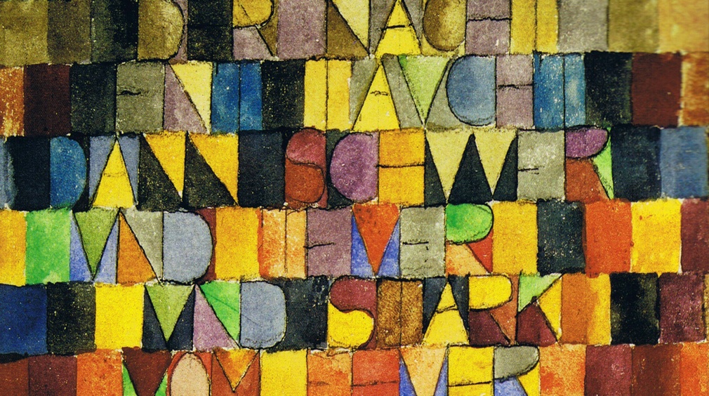 RL Arts Paul Klee Letter Squares