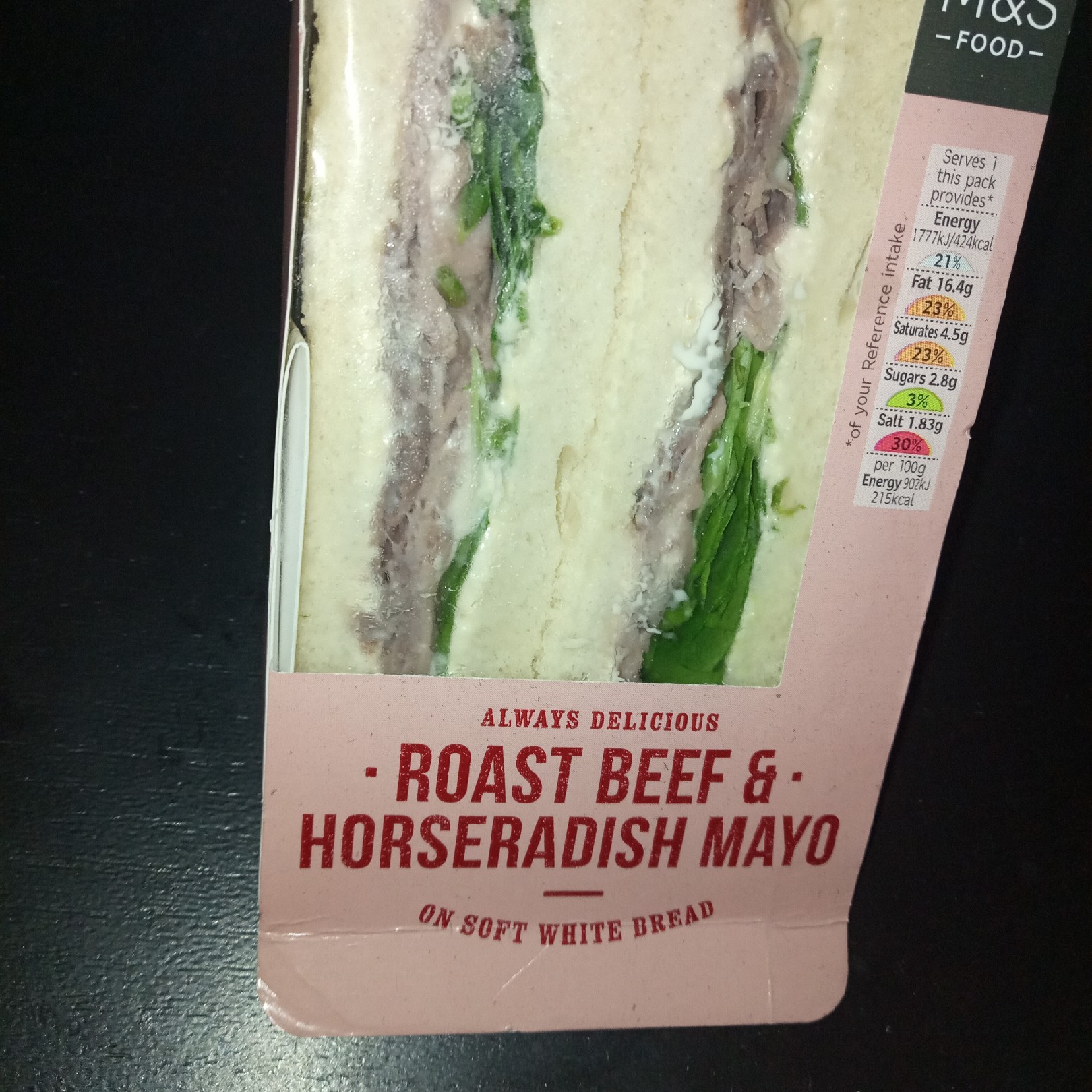 Supersupergirl's Food Reviews M&S Marks and Spencers Roast beef and