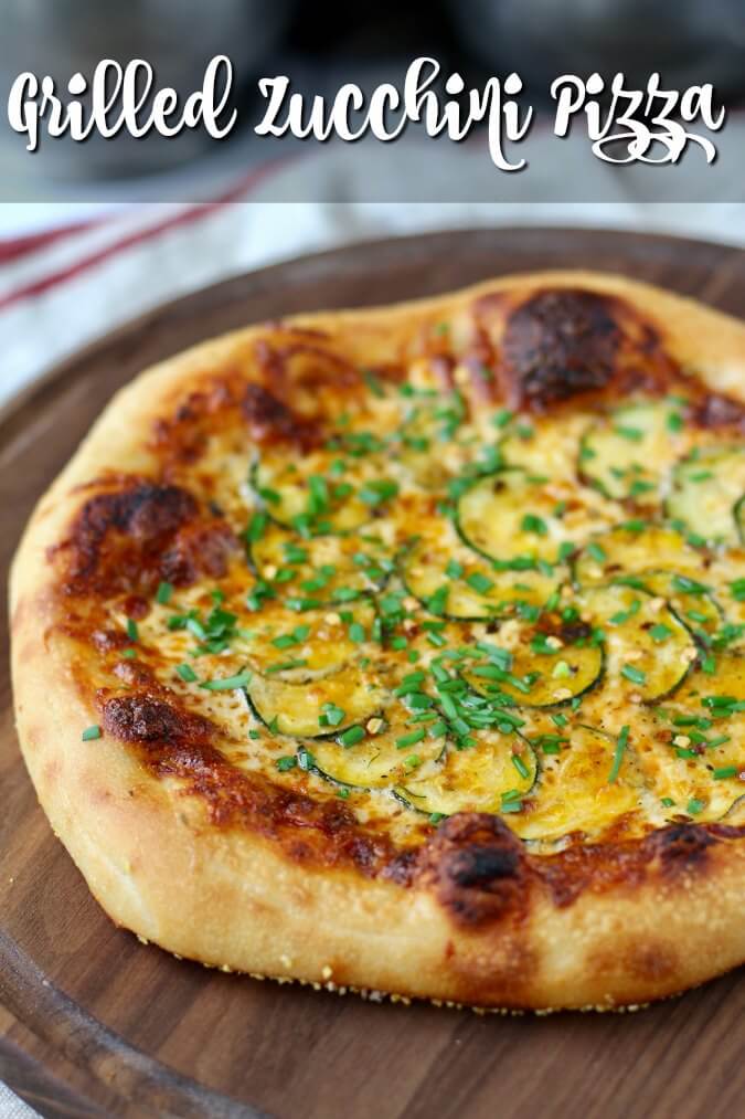 Grilled Zucchini Pizza Karen's Kitchen Stories