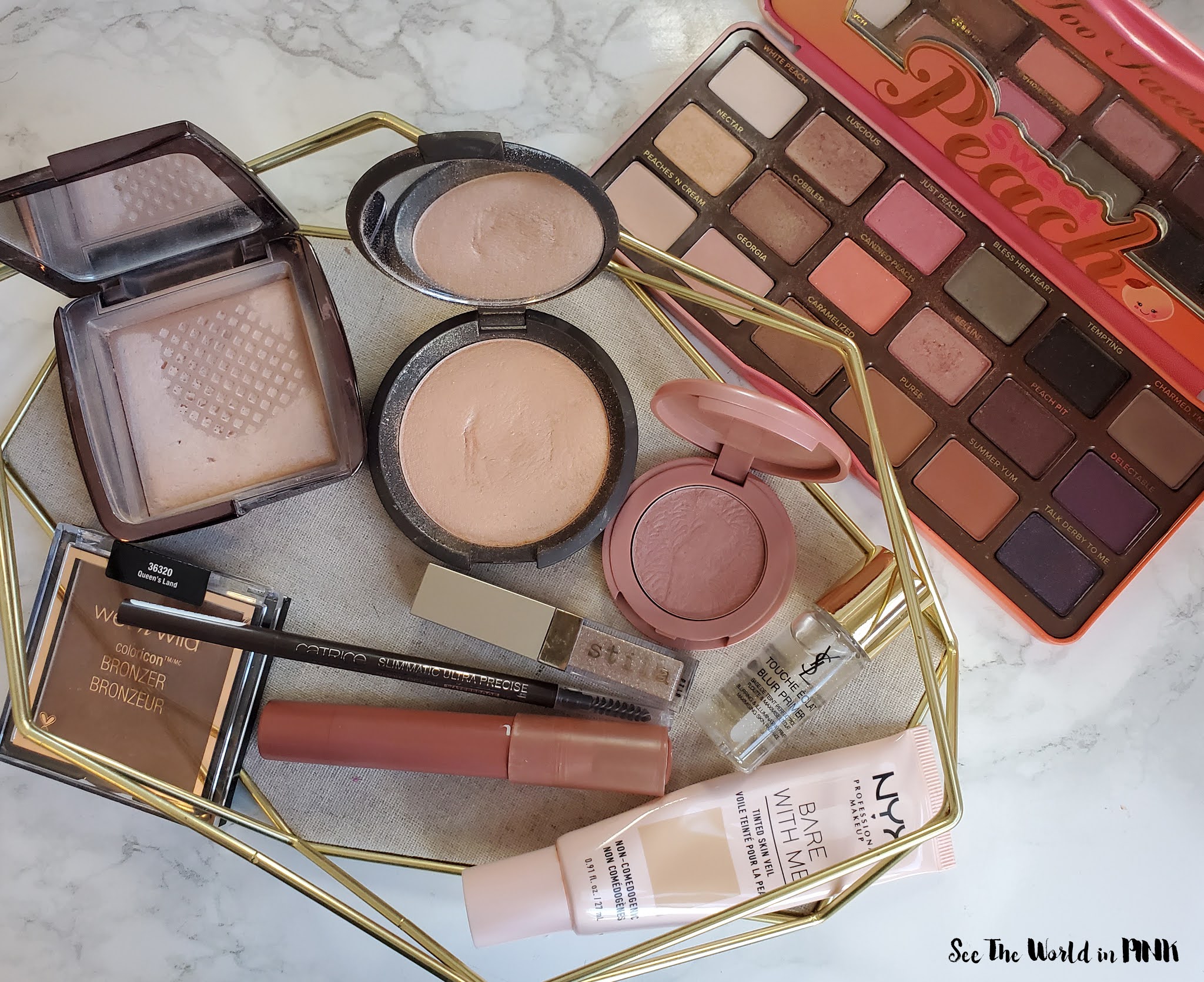 Project Pan 21 in 2021 Introduction & Makeup Look! See the World in PINK