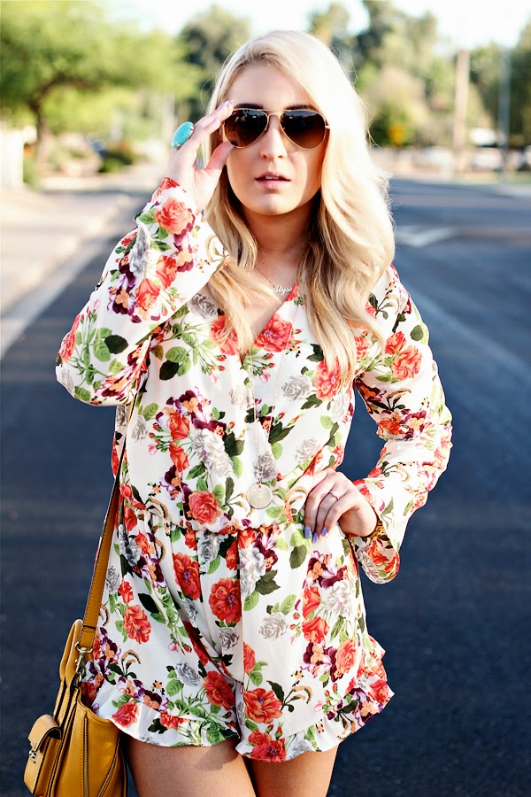 sincerely, truly scrumptious: Outfit Post: Floral Fun