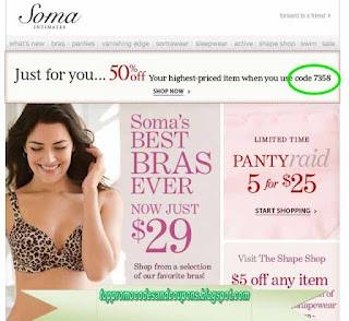 soma coupons intimates printable codes promo 2021