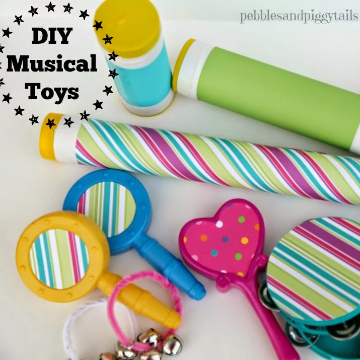 Dollar Store DIY Musical Instrument Set Making Life Blissful