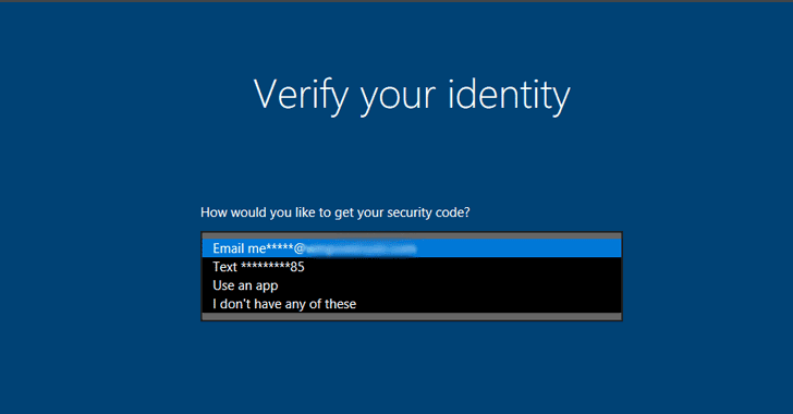 forgotten my password windows 10