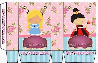 Baby Alice in Wonderland: Free Printable Mini Kit.