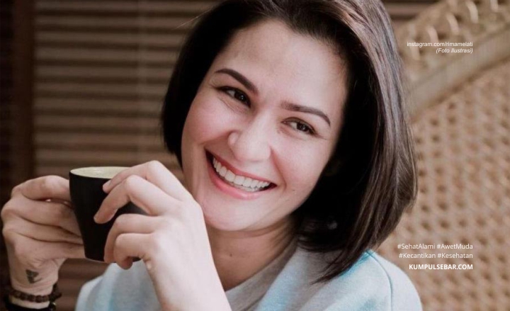 Gambar kulit wajah berseri