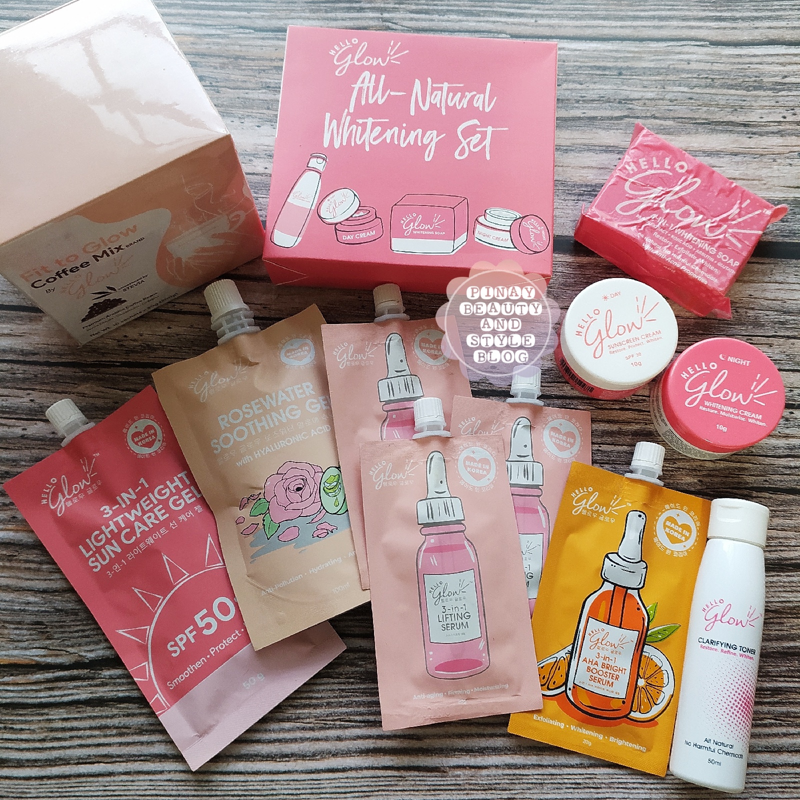 REVIEW Hello Glow 3in1 Lifting Serum, AHA Bright Booster Serum