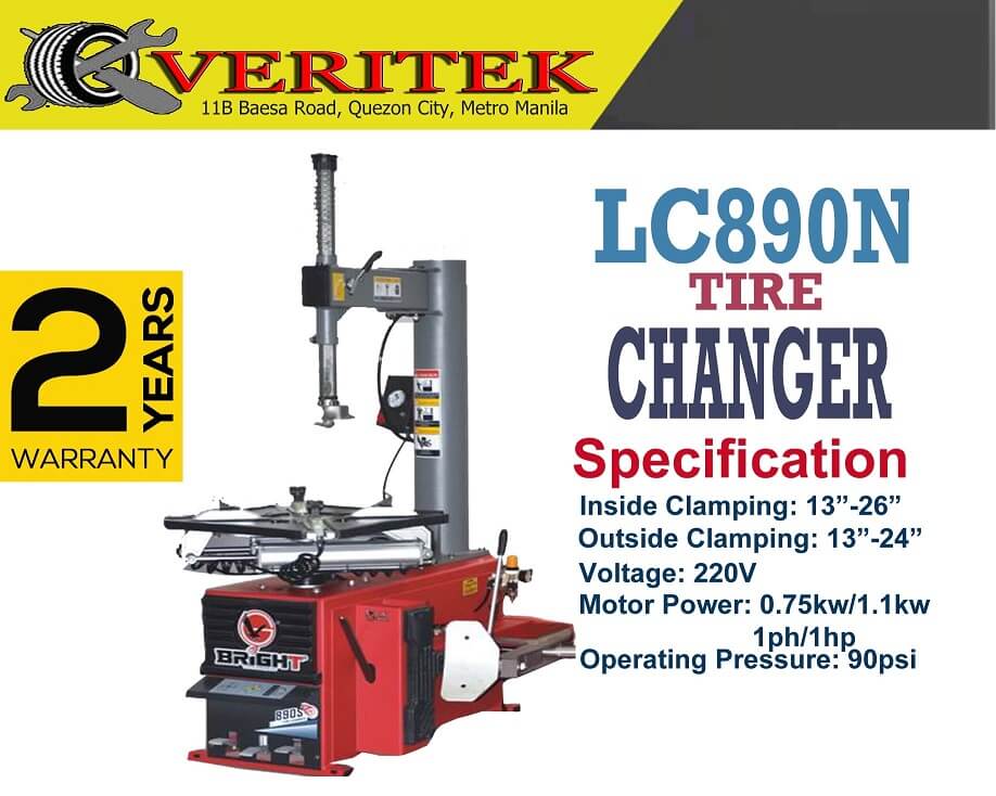 Bright LC890N Tire Changer Philippine Automotive